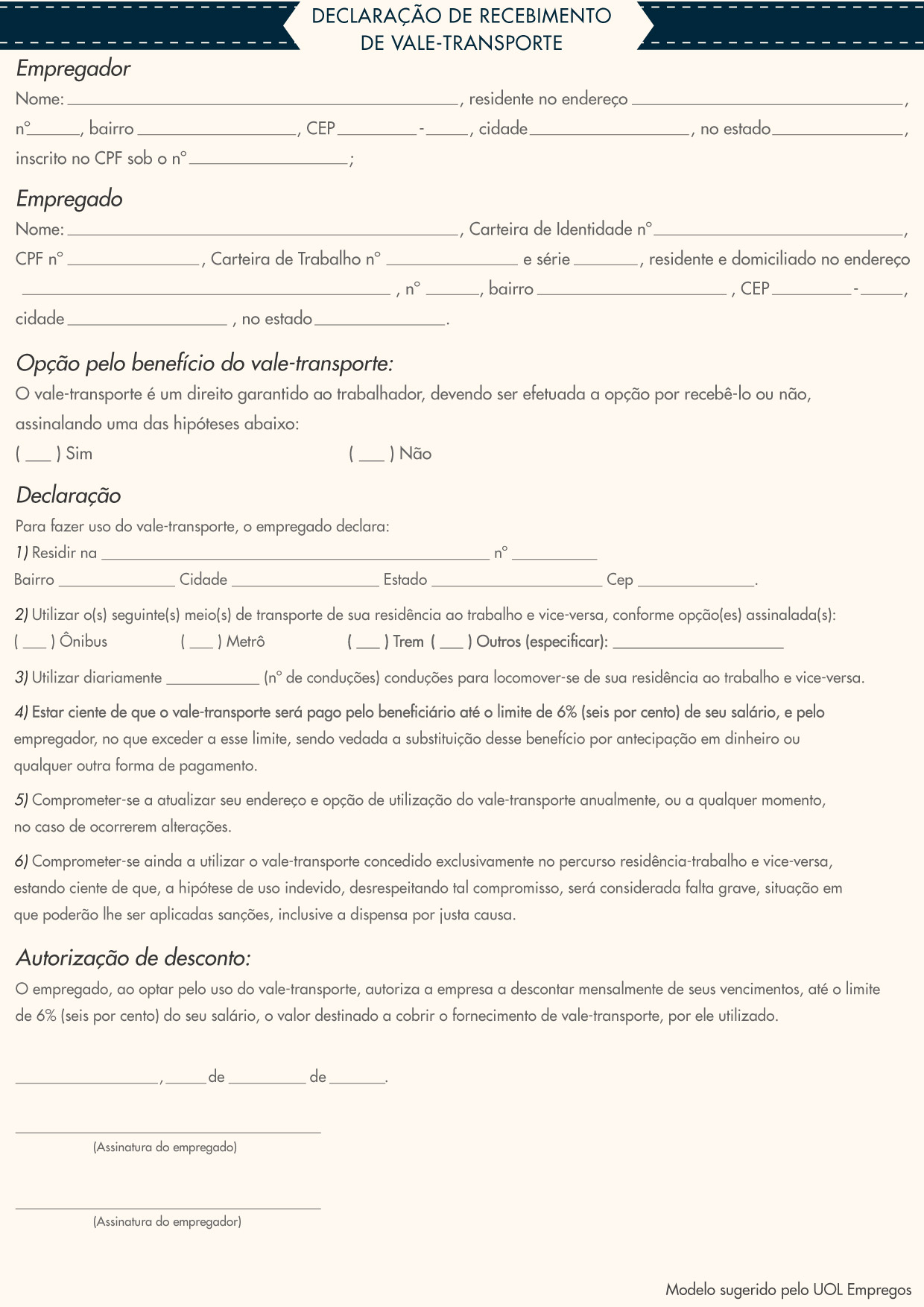 Exame trabalho social